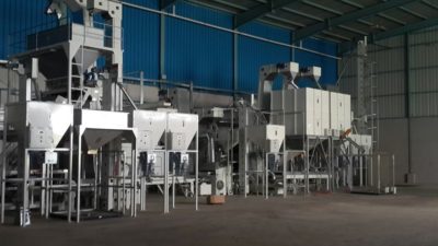 Линия по переработке бобовых культур 4 т_ч