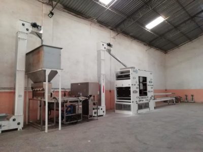 Установка для переработки арахиса