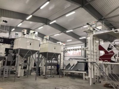 Линия по переработке семян горчицы 5 тонн в час (Украина)