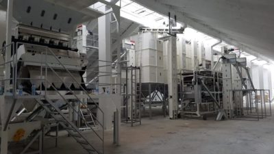 Линия по очистке нута 4 т_час (Болгария)