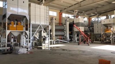 Линия по переработке бобовых культур 10 тонн